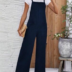 SHEIN Navy Blue Jumpsuit